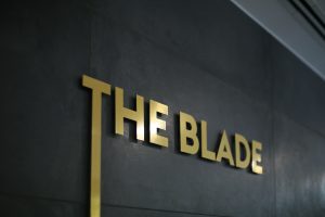 the blade
